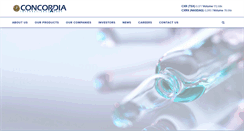 Desktop Screenshot of concordiarx.com